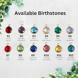 Add-on Birthstone Charm
