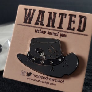 Marston Cowboy Hat Pin - Enamel Pins