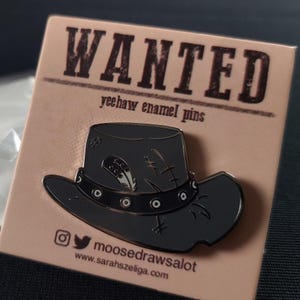 Marston Cowboy Hat Pin - Enamel Pins