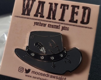 Marston Cowboy Hat Pin - Enamel Pins
