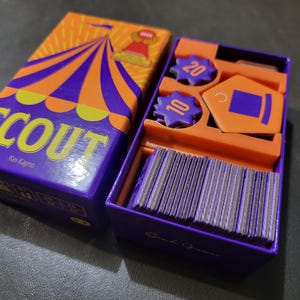 Organizador de cajas/insertos Scout