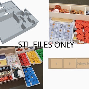 STL Files for The White Castle board game insert