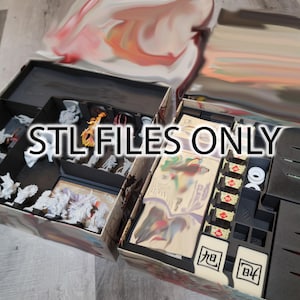 STL Files for Rising sun & Daimyo Box (+expansions) unofficial insert