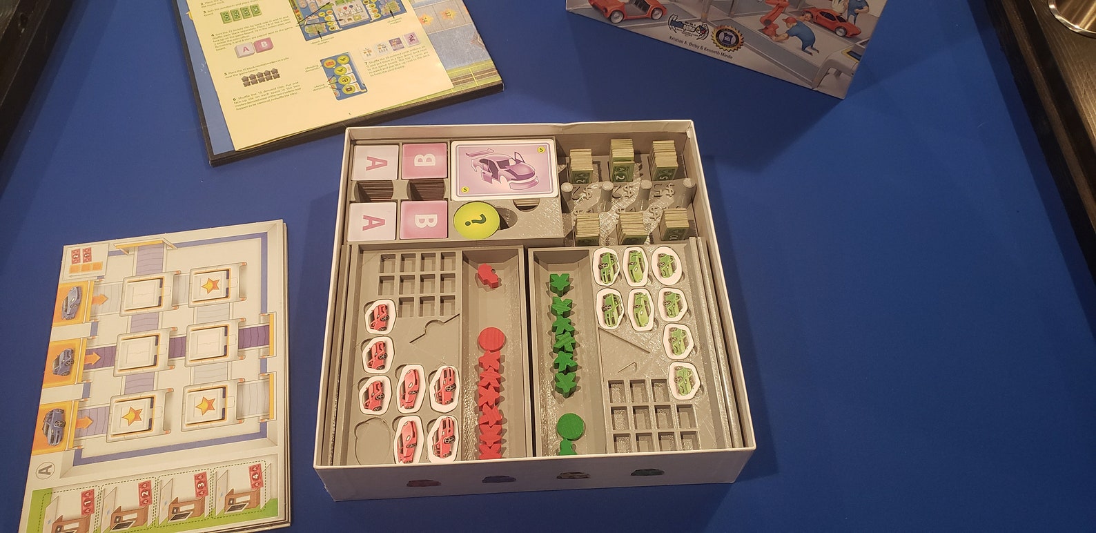 Automania Board Game Insert / Box Organizer / Trays With Individual ...