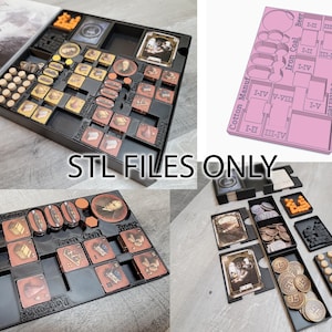 STL Files for Brass Birmingham board game insert