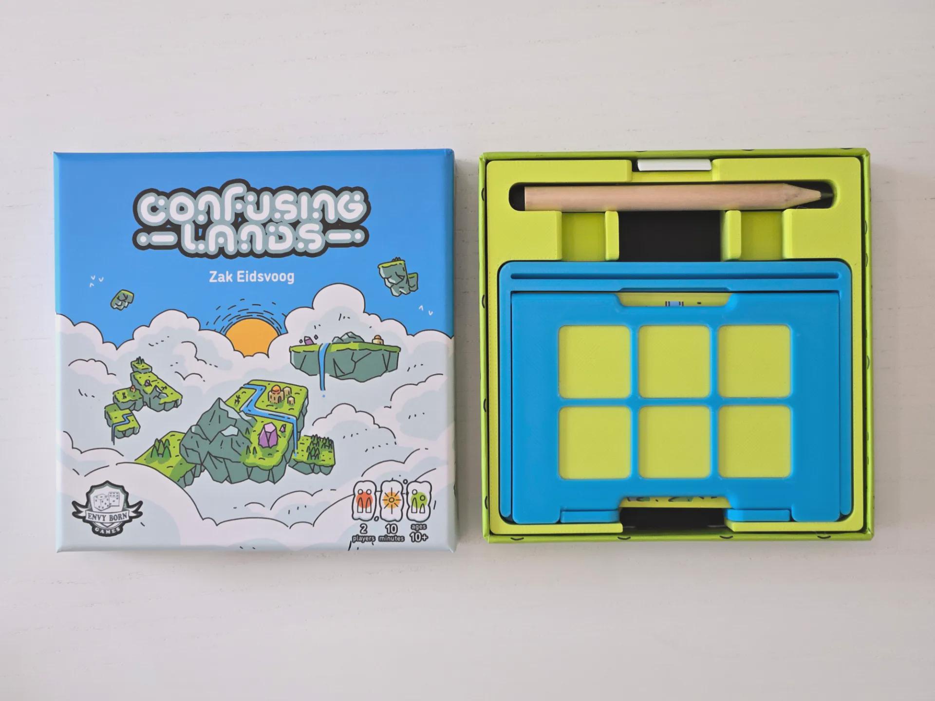 Confusing Colour Box Confusing Lands Insert / Box Organizer - Etsy