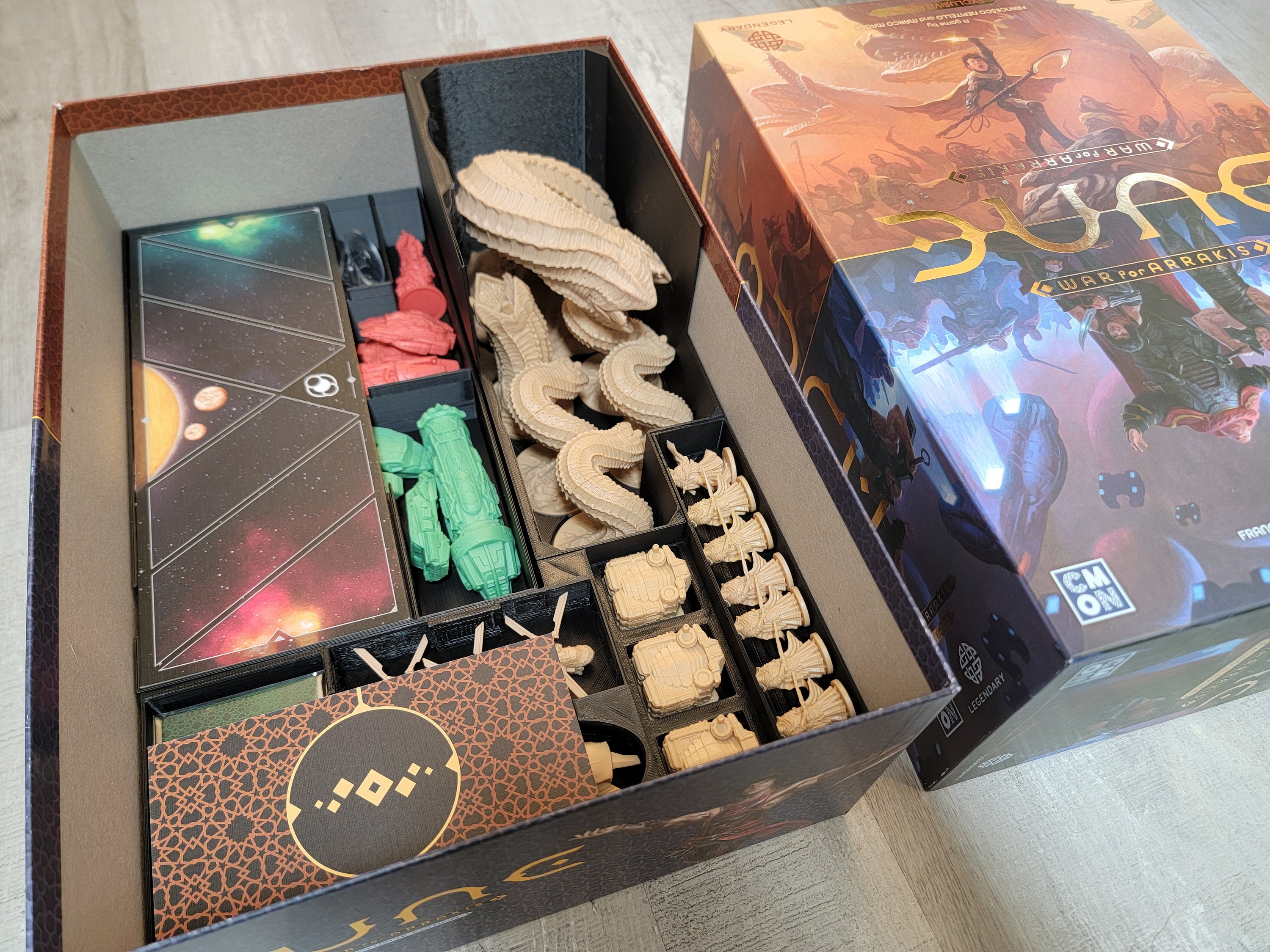 Dune War for Arrakis (& Expansions) Insert / Box Organizer (unofficial, Fan  Made Product) - Etsy