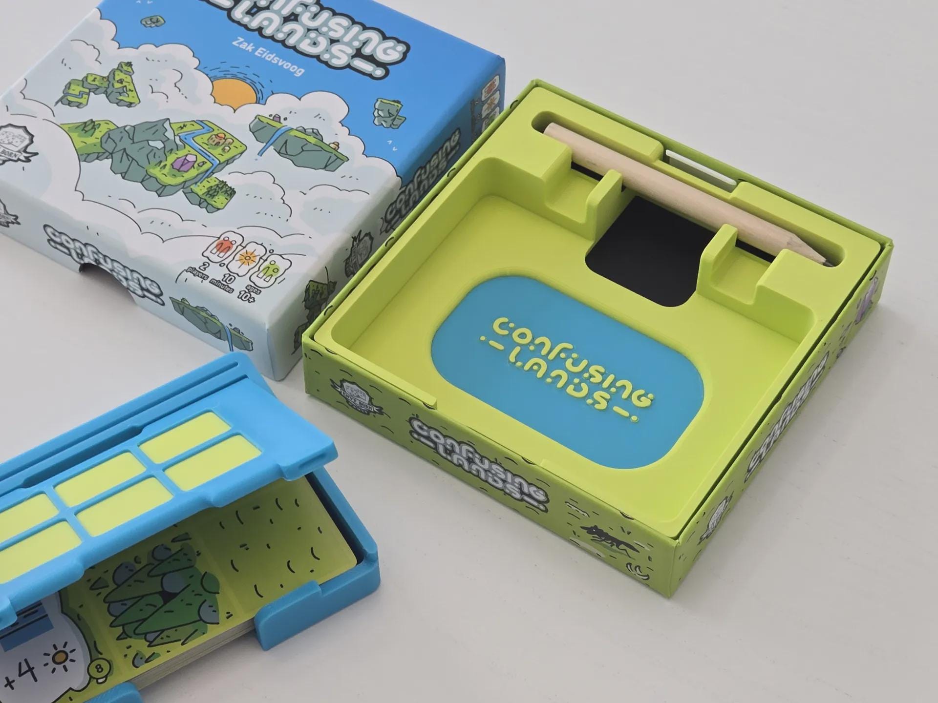 Confusing Colour Box Confusing Lands Insert / Box Organizer - Etsy