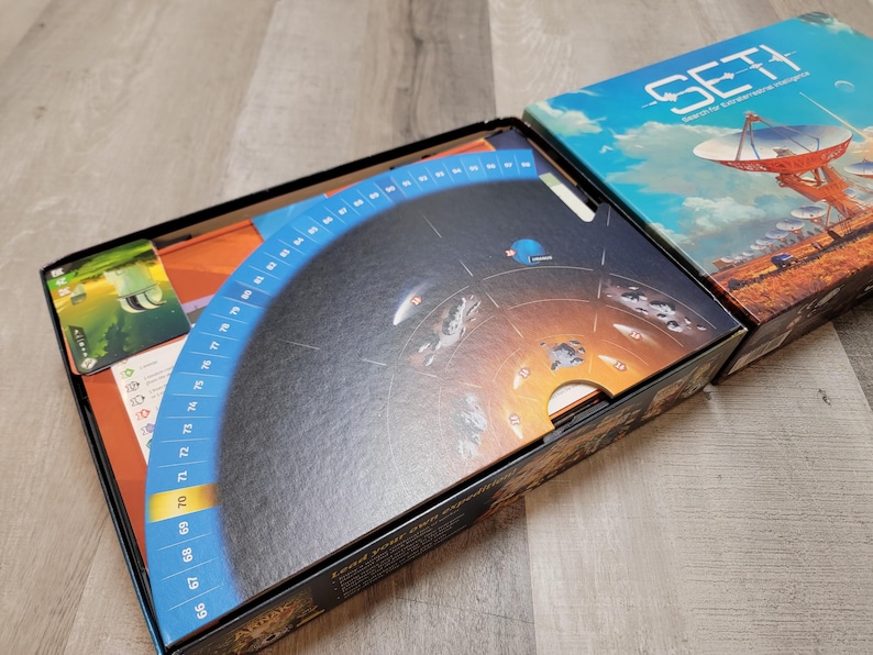 SETI Insert / Box Organizer - With Individual Player Trays - Officially ...