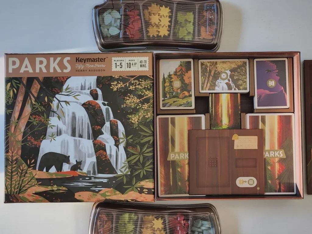 Parks (original edition) w/ALL Expansions - Organizer Insert