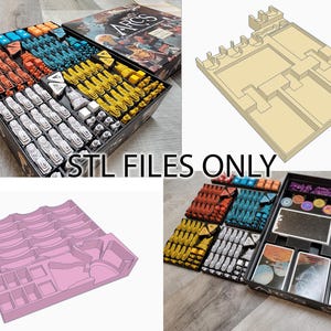 STL Files for Arcs board game insert