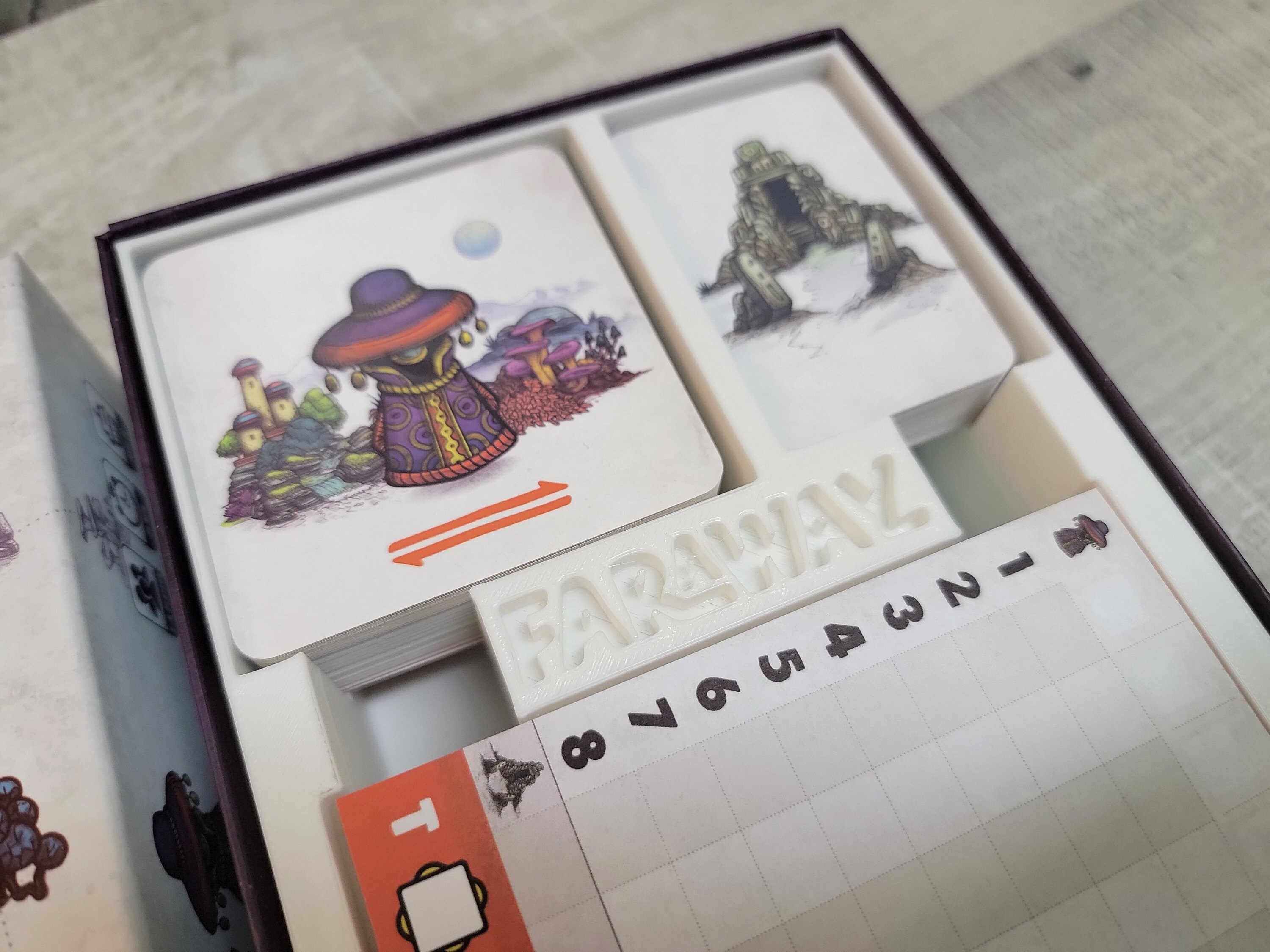 Faraway Insert (supports Sleeved Cards) - Etsy