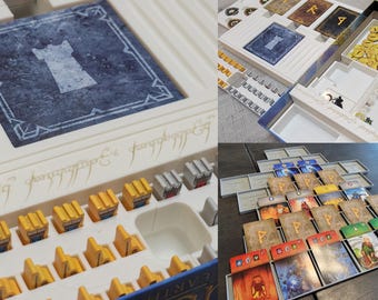 Duel du Seigneur des anneaux pour la Terre du Milieu (extension et ses alliés) encart/boîte de rangement