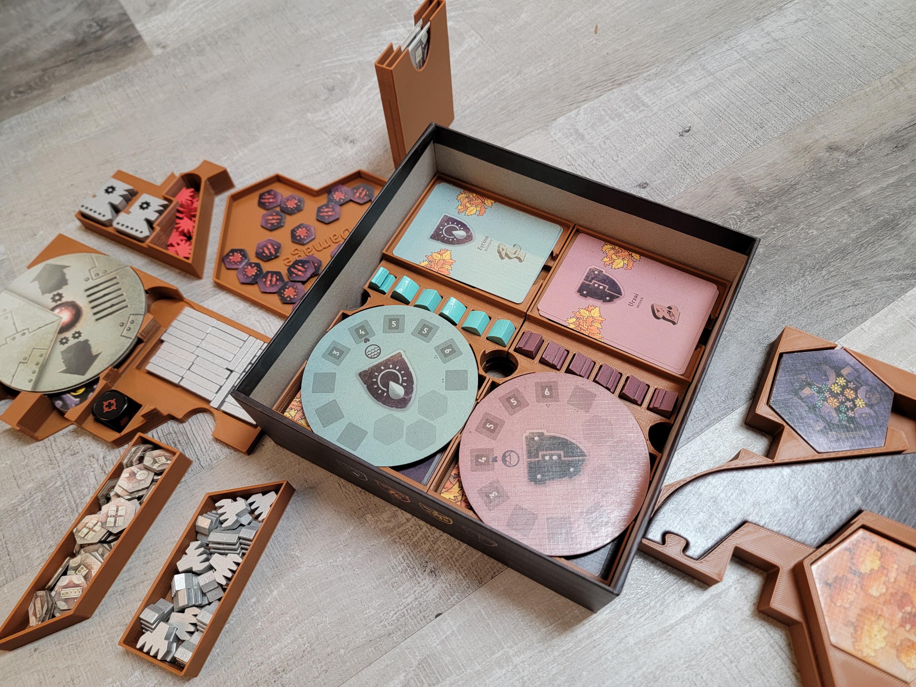 Defenders of the Wild Insert / Box Organizer With Individual Player ...