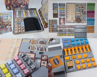 Tiletum Insert / organizer with individual player trays