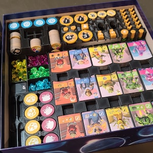 Federation board game insert / box organizer