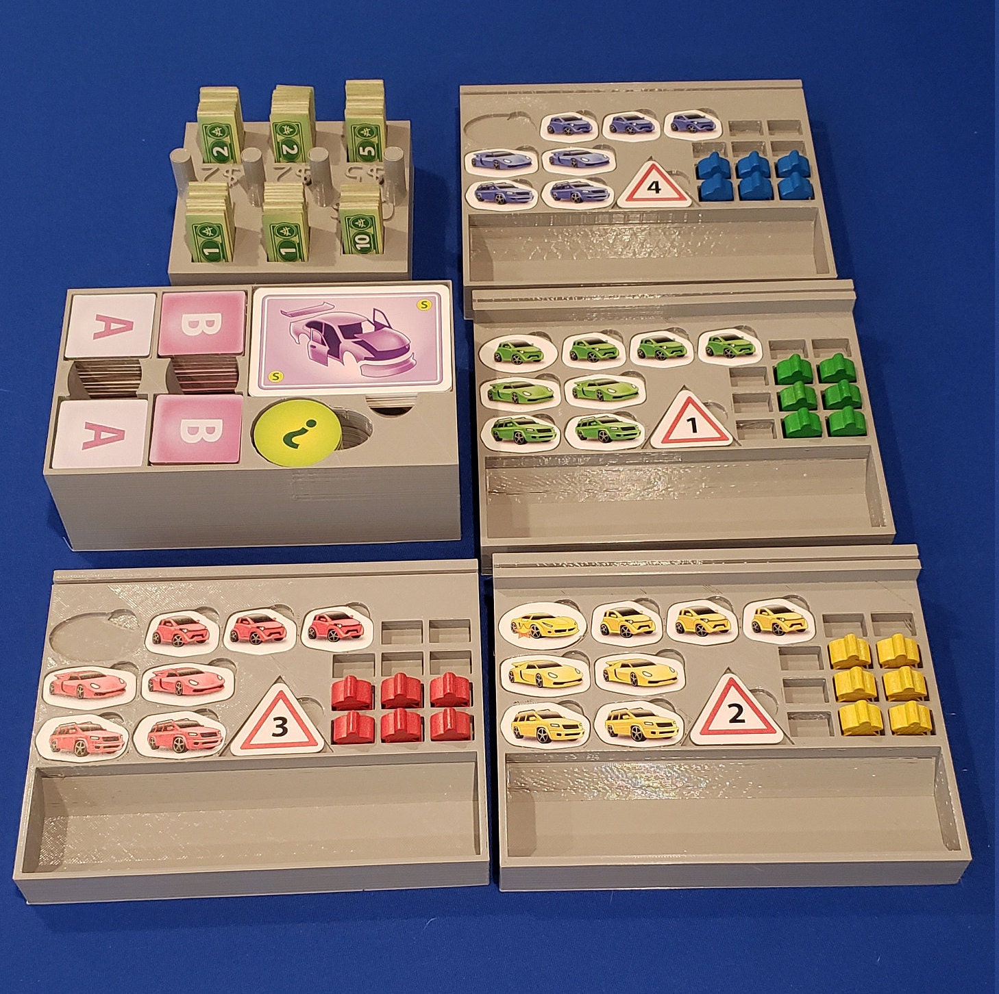 Automania Board Game Insert / Box Organizer / Trays With Individual ...