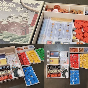The White Castle insert / box organizer with individual player trays