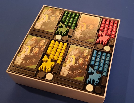 Dominant Species: Marine Insert / box organizer with individual player  trays