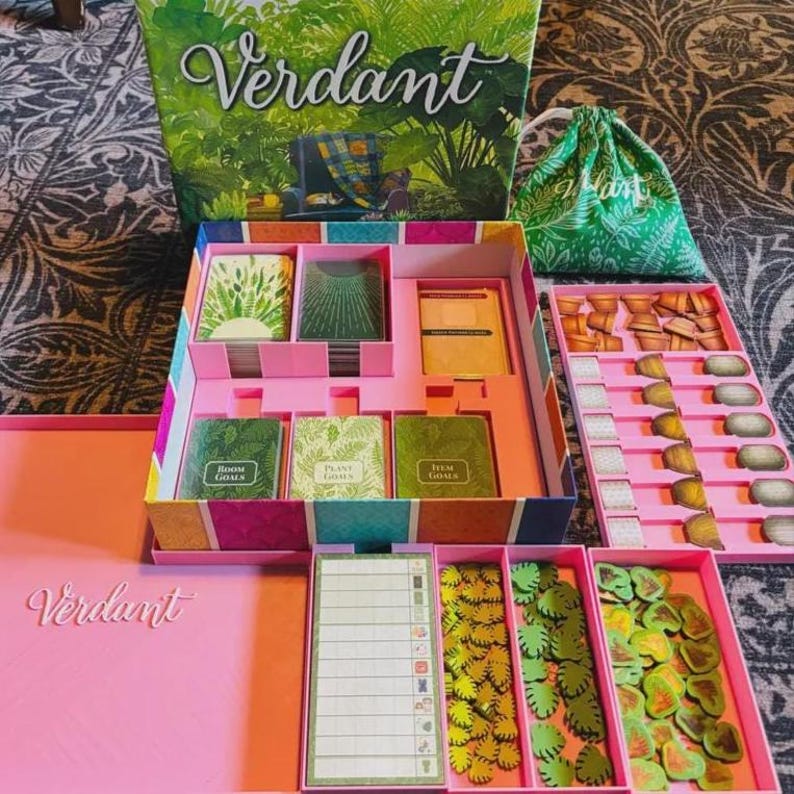 Organizador de cajas/insertos Verdant imagen 1