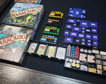 Maracaibo + Organizador de caja/inserto de expansión con bandejas individuales para jugadores