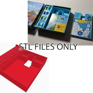 STL Files for Nimalia board game insert
