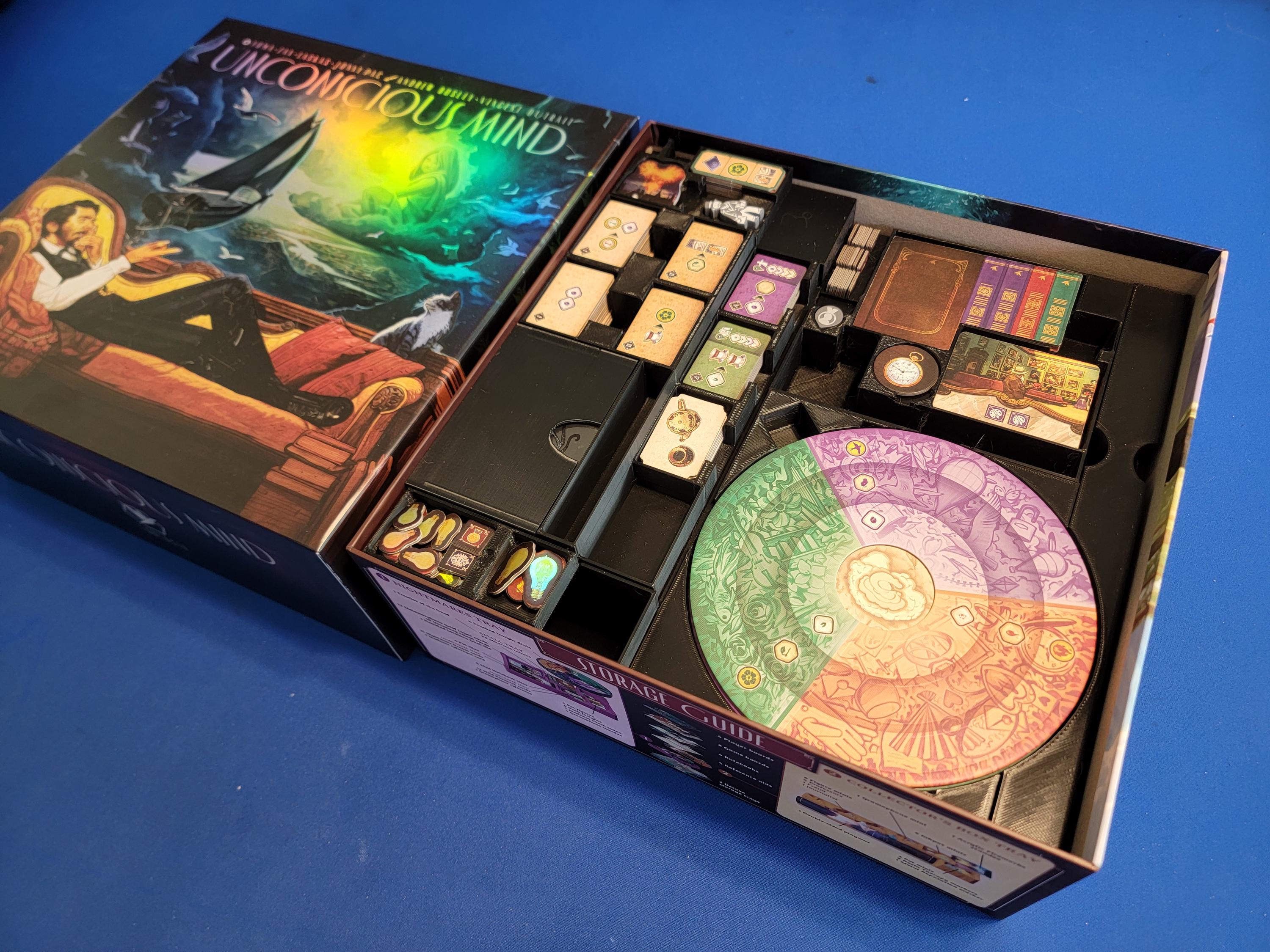 Unconscious Mind Insert / Box Organizer (deluxe or Retail Versions