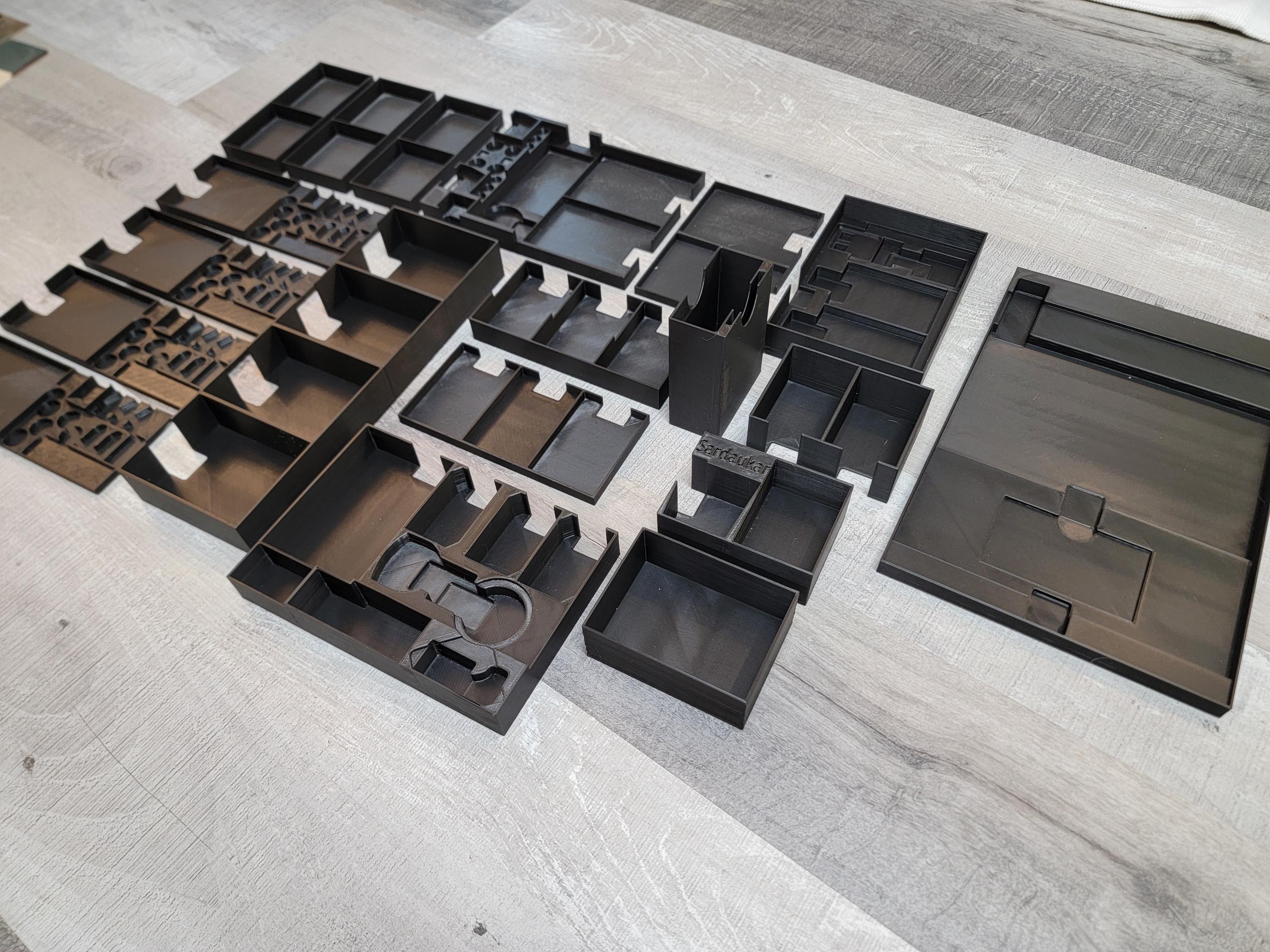 Dune Imperium Uprising & Expansions Unofficial Insert / Box Organizer ...