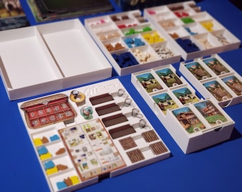 Hallertau board game Insert / box organizer