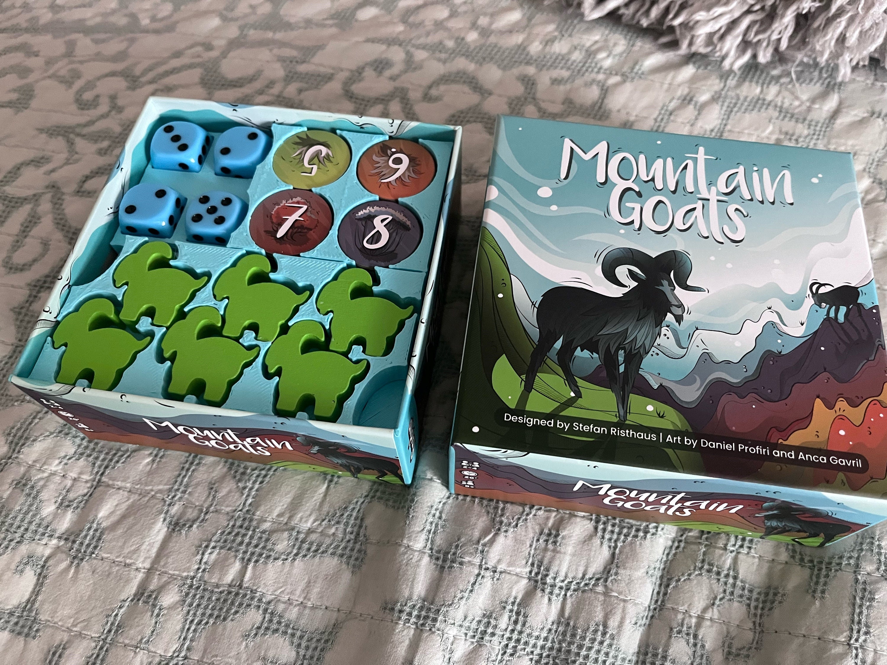 Mountain Goats (+ Big Mountain Expansion) Insert / Box Organizer