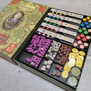 Lorenzo il Magnifico Big Box insert / box organizer with individual player trays