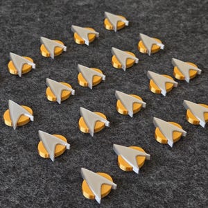 Star Trek: Captain's Chair - Badge Exhaust Tokens