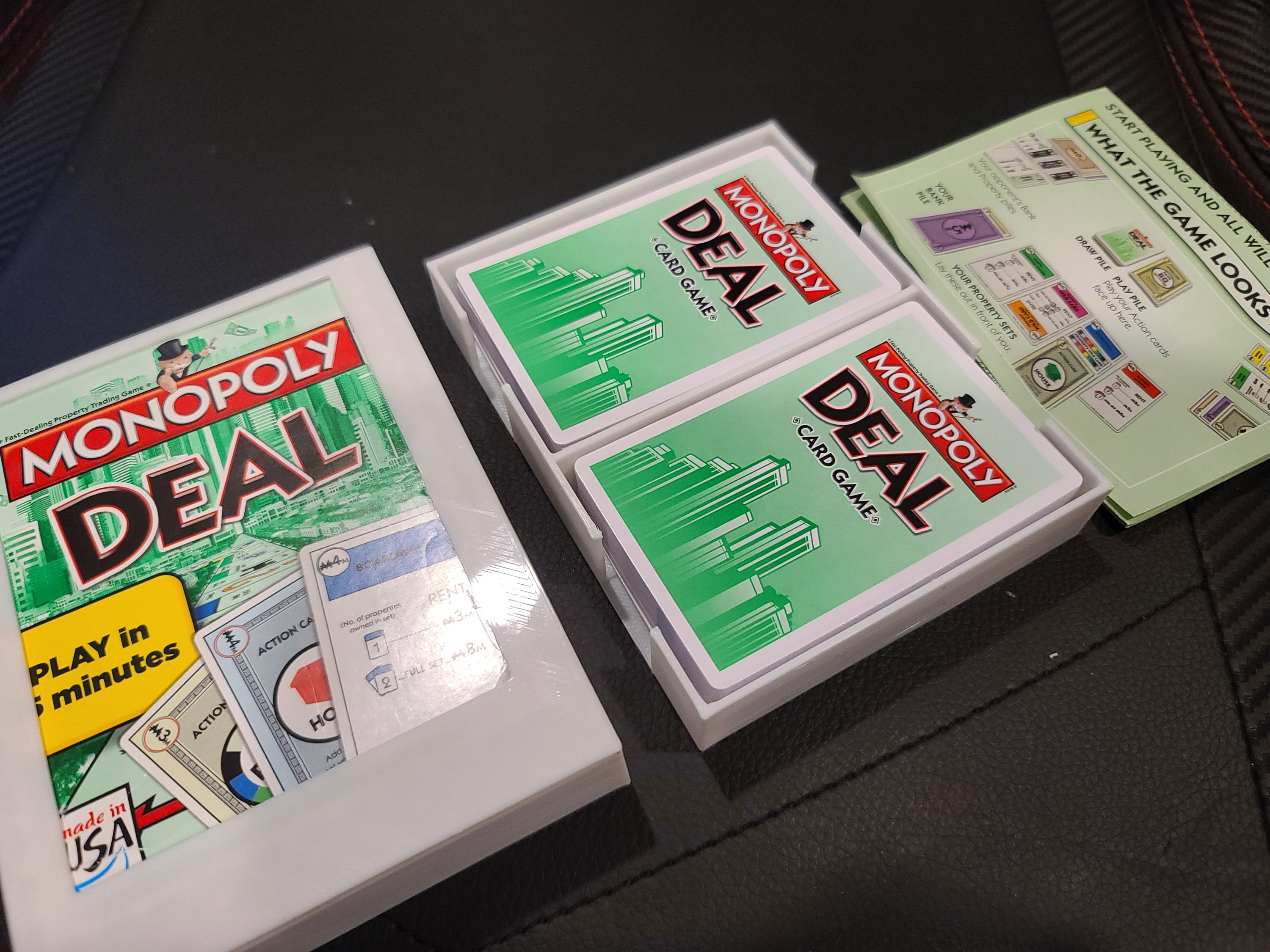 Monopoly Deal Upgraded / Replacement Box 