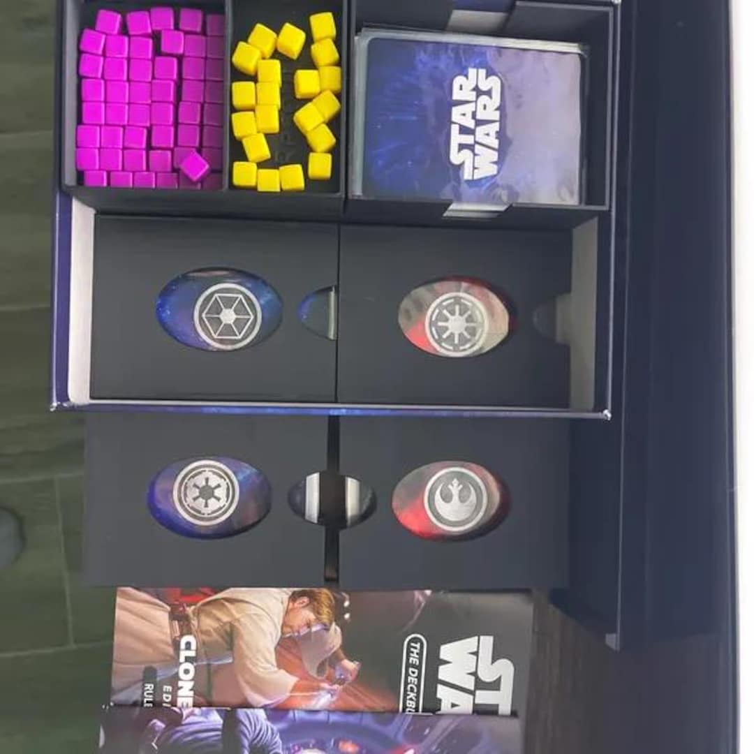 SW the Deckbuilding Game + Clone Wars Insert (supports Sleeved Cards)  Unofficial Fan Creation - Etsy