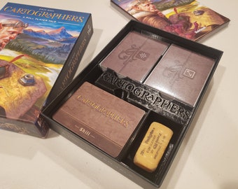 Cartographers Insert / board game box Organizer