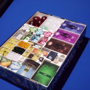 Insert for Underwater Cities +Expansion with individual player trays