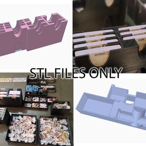STL Files for Dead of Winter & Warring Colonies board game insert