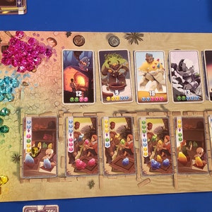 Playmat for Century: Golem Edition  Neoprene, fan made artwork