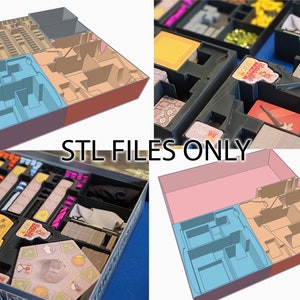 STL Files for Tawantinsuyu box insert (supports expansion also)