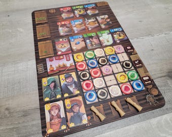 Playmat for Splendor Duel, Neoprene, fan made artwork