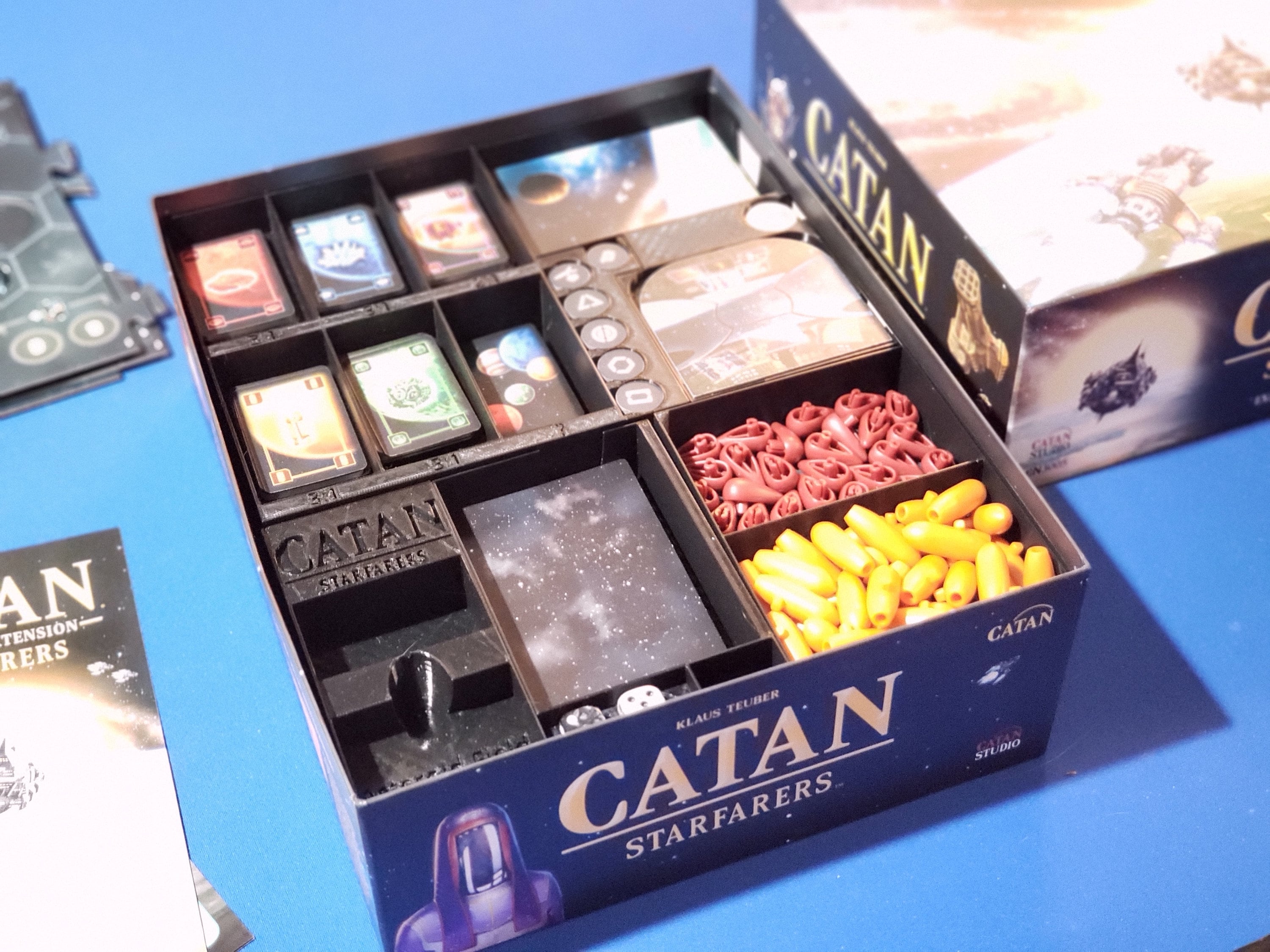 Catan Board Game Organizer Insert – Wayfarer Creations