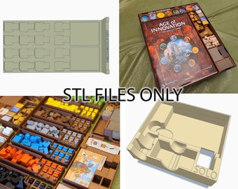 STL Files for Age of Innovation box insert