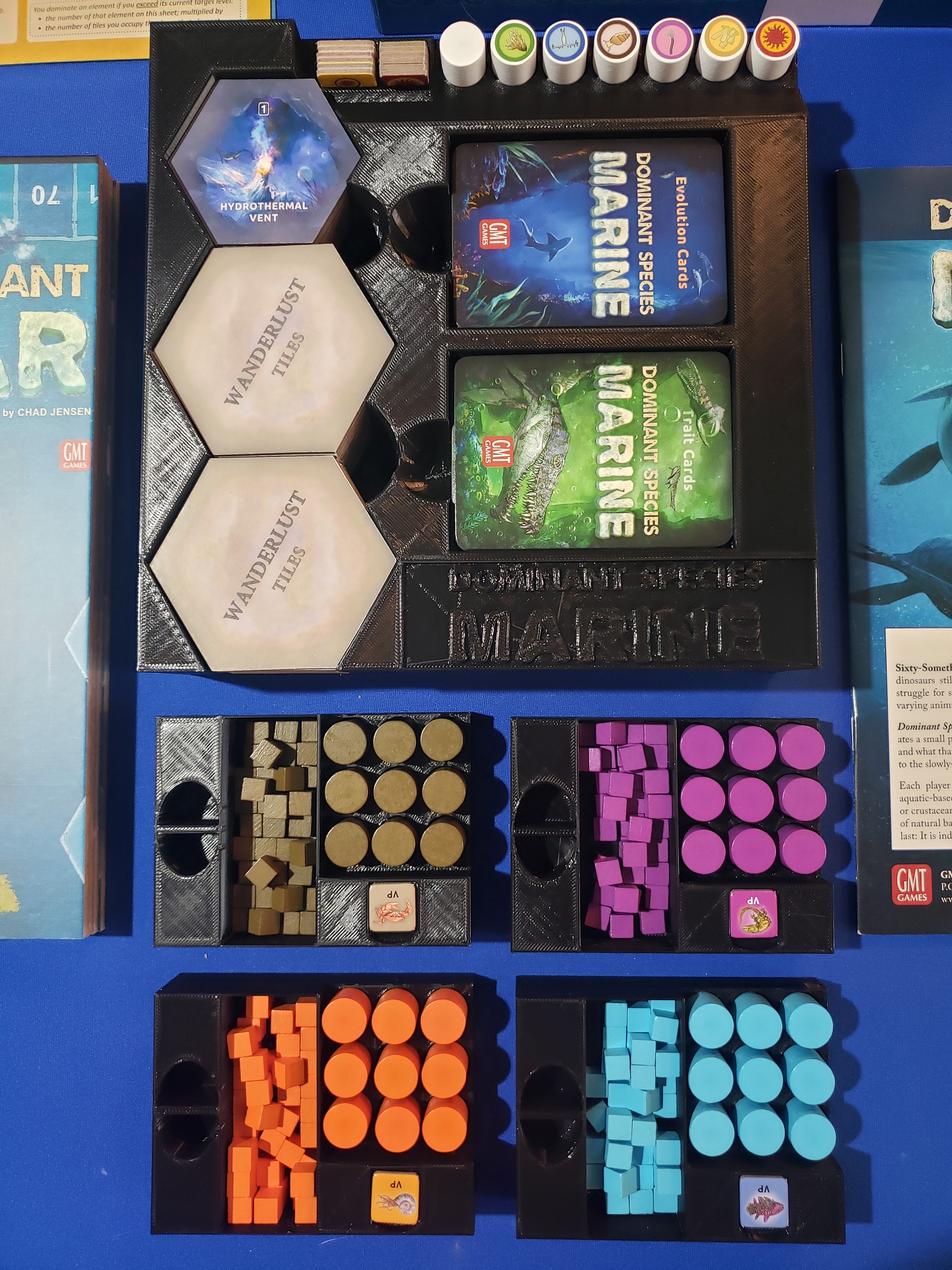 Made my own box organizer for Dominant Species : r/boardgames