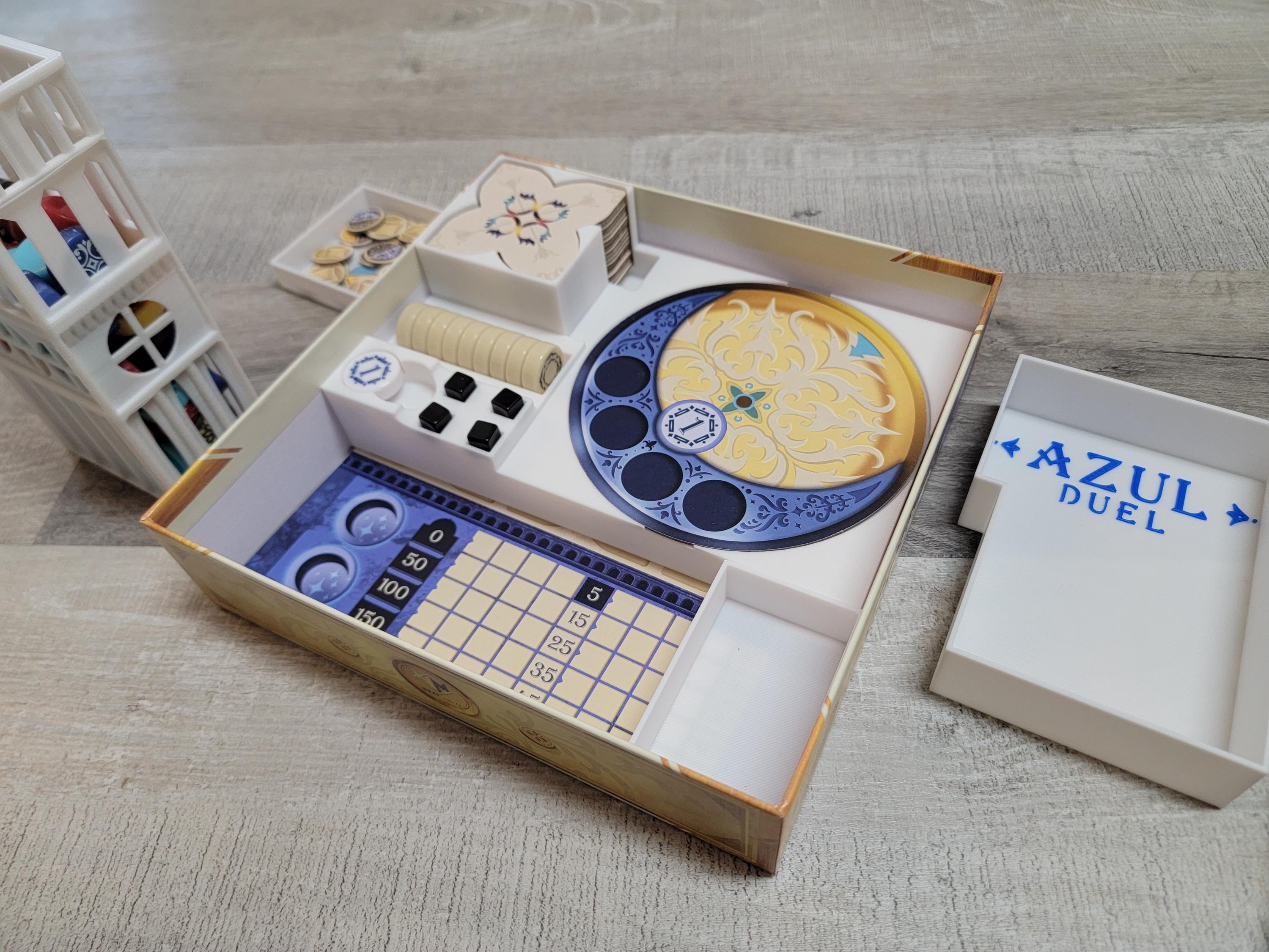 Azul Duel Insert With Optional Upgraded Tower - Etsy