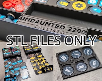 Fichiers STL pour jeu de société Undaunted 2200 Callisto