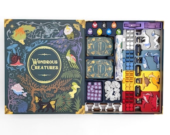 Wondrous Creatures Board Game Functional Insert and Organizer - Etsy
