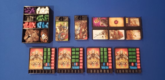 Box Organizer for Paladins of the West Kingdom board game Insert