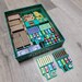 Bamboo Board Game Insert / Box Organizer With Individual Player Trays ...