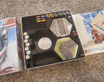 Rallyman GT + inserts d'extension / Organisateur de boîte et clips de jeu de société