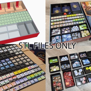 STL Files for Mr. President board game insert